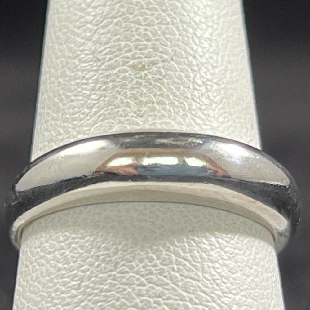Sterling Silver Dome Band